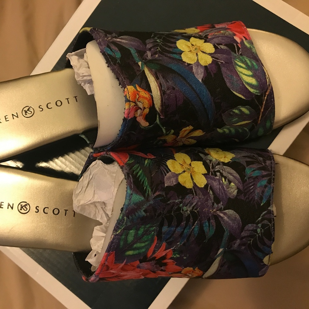 Karen Scott Womens Eveline Open Toe Casual Slide